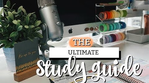 THE ULTIMATE STUDY SURVIVAL GUIDE | studycollab: alicia