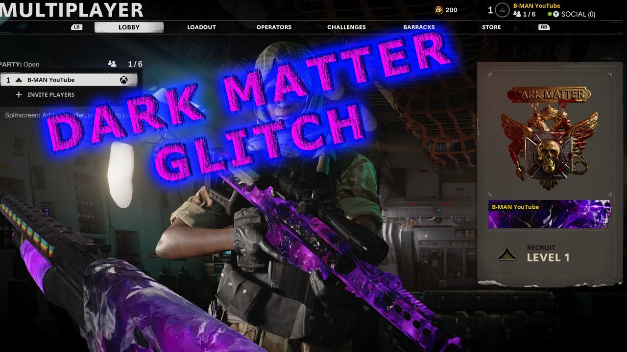 COLD WAR DARK MATTER GLITCH. HOW TO GET EASY DARK AETHER CAMO UNLOCKED EARLY. GLITCHES TIPS