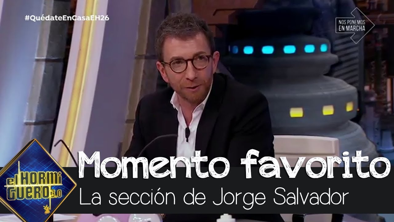 La confesión de Pablo Motos ante un bonito recuerdo de Jorge Salvador - El Hormiguero 3.0