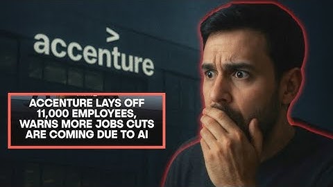 Massive Layoff by Accenture 💥 11,000 Staff Removed Because of Ai 
