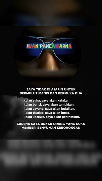 Beginilah Aku Apa Adanya...