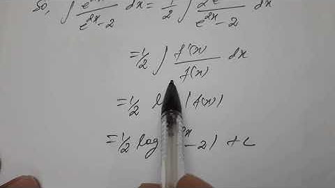 12th Business Maths Chapter 2 Integral Calculus - Class 39
