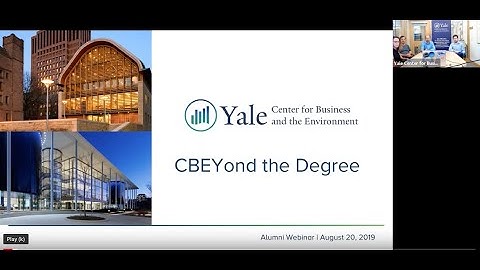 CBEYond the Degree 2019 - an alumni webinar