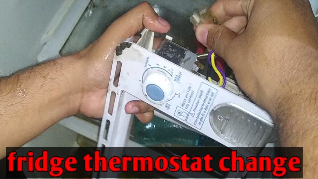 fridge ka thermostat kaisa change karen fridgethermostat YouTube