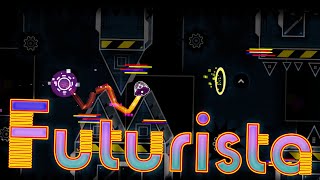 (Easy Demon) "Futurista" by Binary666 [w/Coin] | Geometry Dash [2.11] screenshot 5