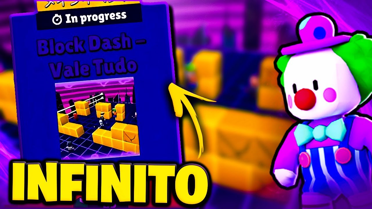 ✓ COMO JOGAR BLOCK DASH INFINITO NO CELULAR - STUMBLE GUYS 