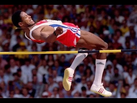 世界記録 走り高跳び ハビエル ソトマヨル 2m45cm Youtube