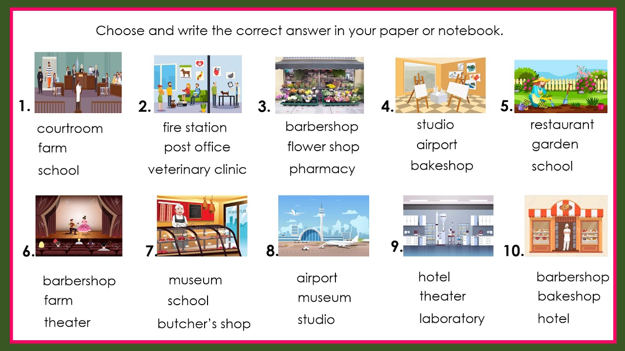 EP 16 English Grade 4 Lesson 2 Jobs and Places of Work Recap YouTube