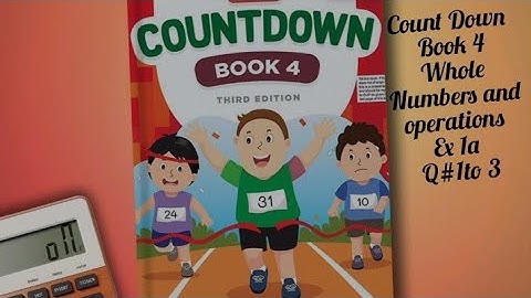 Oxford Countdown Class 4 | Unit 1: Exercise 1a (Q1-Q3) | Complete Maths Solution@studycorner373