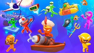 スティックマンパーティー 1234人対戦ゲームプレイミニゲーム - 最高のAndroidゲーム - APK iOS screenshot 4