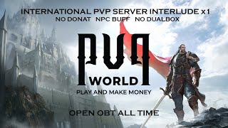 New Reborn x1 with NPC Buff / Battle for 10,000$ / PvP-World.net