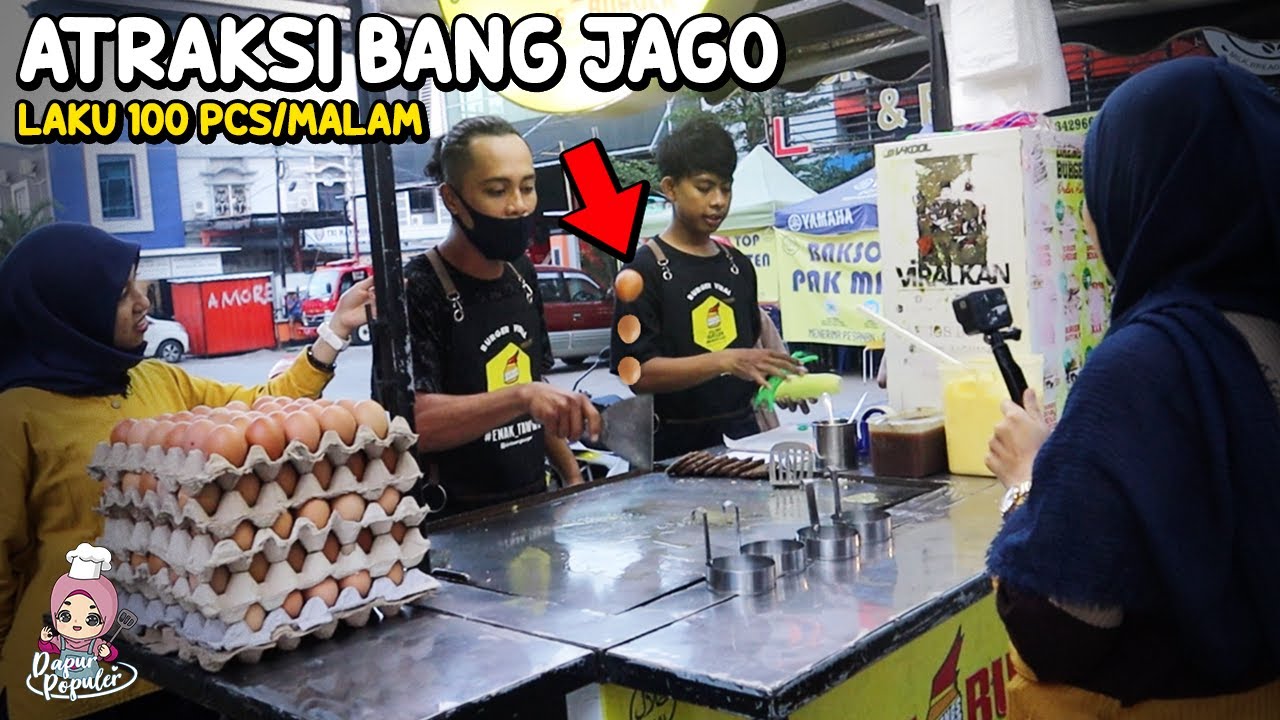 VIRAL! Hanya Modal Gerobak dan Gombalan Jadi Burger Terlaris Di Makassar, DAENGS BURGER