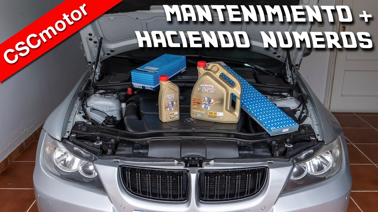 BMW Serie 3 E90 | Mantenimiento y coste total - YouTube