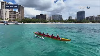 Tahiti's Team OPT wins 2025 Molokai Hoe World Championships