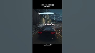 Need for Speed ☠️ No limit// Escaping from police  #needforspeed #nfs #games #shorts
