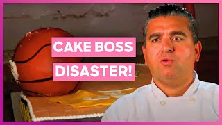 Buddy's Basketball Cake FALLS APART While Being Transported! | Cake Boss