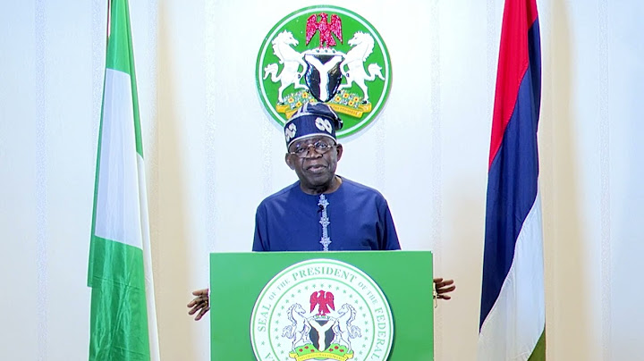 President Tinubu Addresses Nigerians