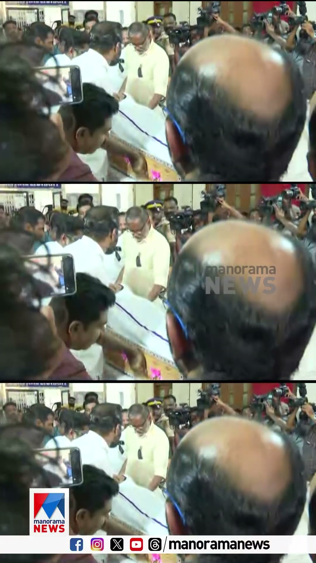 വിദ്യാര്‍ഥികളുടെ മൃതദേഹത്തിന് മുന്‍പില്‍ സങ്കടമടക്കാനാകാതെ വീണാ ജോര്‍ജ് #KalarcodeAccident  #Veena