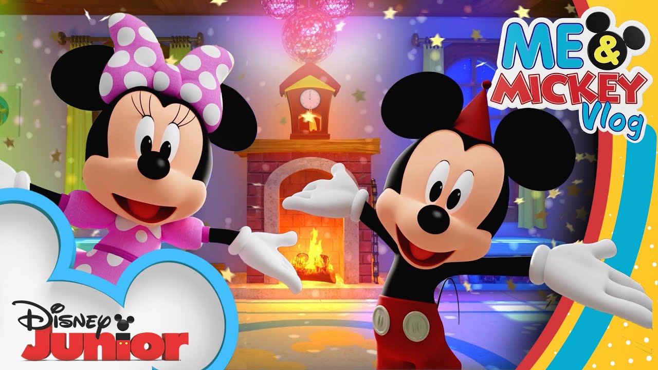 New Year's Eve with Mickey and Minnie 🎉| Me & Mickey| Vlog 36 |  @disneyjunior - YouTube