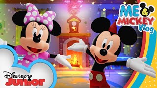 New Year's Eve with Mickey and Minnie 🎉| Me & Mickey| Vlog 36 | @disneyjunior