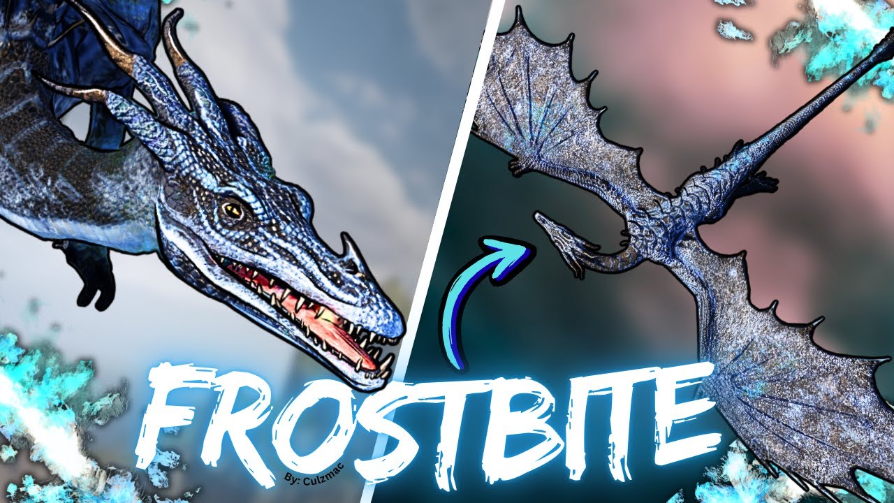 Ограниченная серия скина «Кошмар Мороза» в Roblox HTTYD