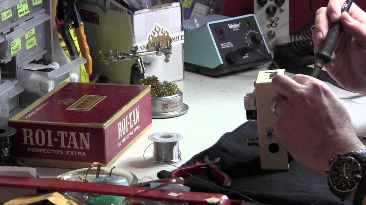 Gearmanndude's Guitar Pedal Repair Warranty Service on a Luther Drive