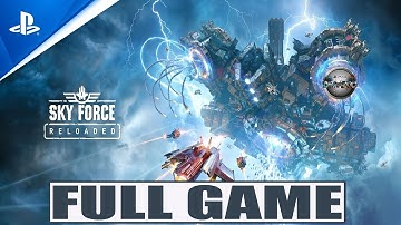 Sky Force Reloaded Full Game Gameplay Walkthrough PS4 Pro