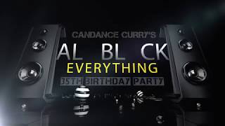 Candace Curry's 35th Birthday Celebration All Black Everything 11-18-17