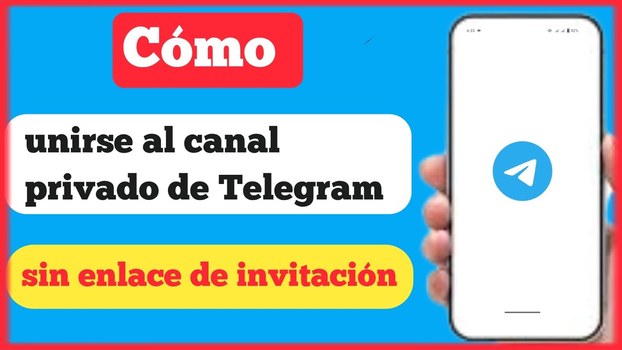 Cómo unirse al canal privado de Telegram sin enlace de invitación (2023 ...