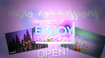 INTRO COMMISSIONS!!! ( CLOSED! )