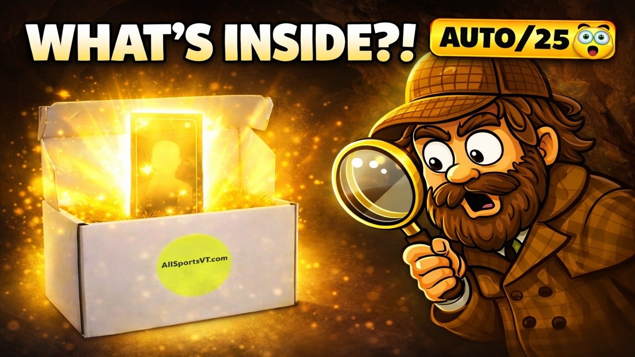 INSANE All Sports VT Mystery Box… AUTO /25 PULL!!!