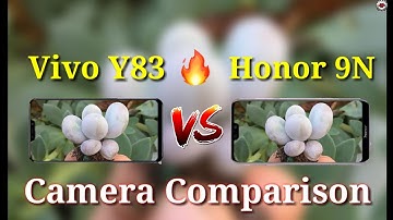 Huawei Honor 9N VS Vivo Y83 Camera Comparison#2/Tech Review A2Z,