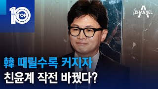 韓 때릴수록 커지자, 친윤계 작전 바꿨다? | 뉴스TOP 10