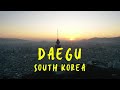 Daegu- the 4th largest city in South Korea | Cinematic Aerial View | 대구시, 대한민국 2019 【4K】