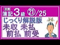 簿記3級【復習＆発展学習】未収収益　未払費用　前払費用　前受収益 ㉑/24「経過勘定の理屈をシッカリ解説！」