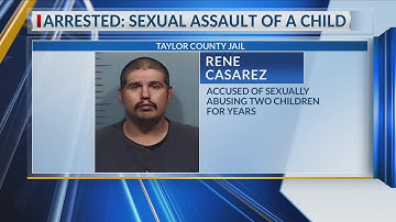 Abilene man accused of sexually abusing 2 children for years