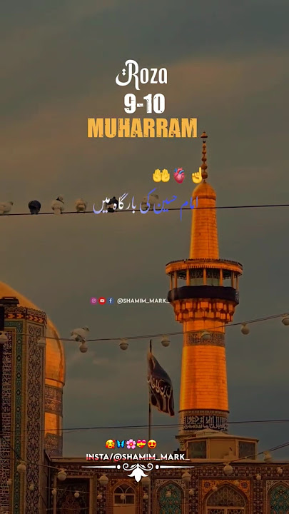 9 10 muharram ka roza ki fazilat |#muharram  | #roza  #10muharramjaloos #juloos #fazilat#feedshorts