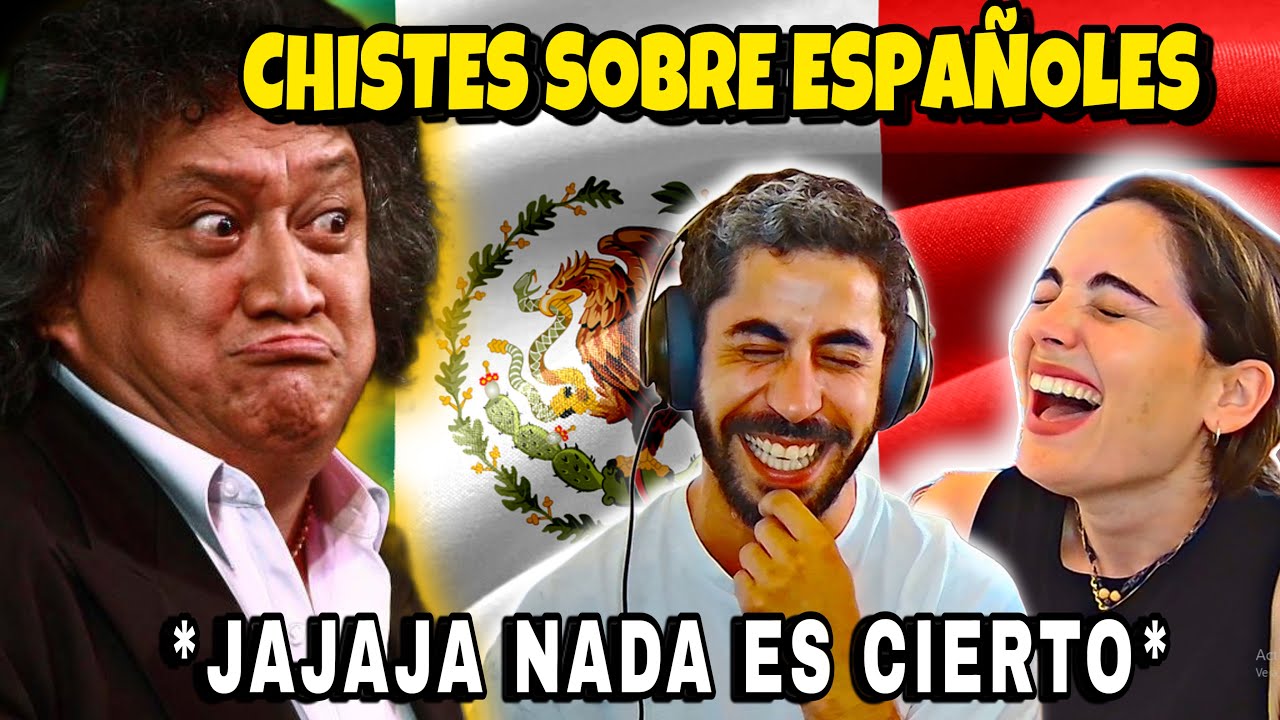 REACCIÓN JO JO JORGE FALCÓN CHISTES SOBRE ESPAÑOLES 