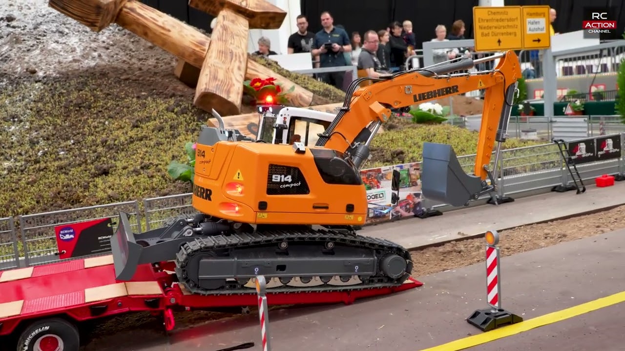 CRAZY RC Trucks & Construction Action at Chemnitz!