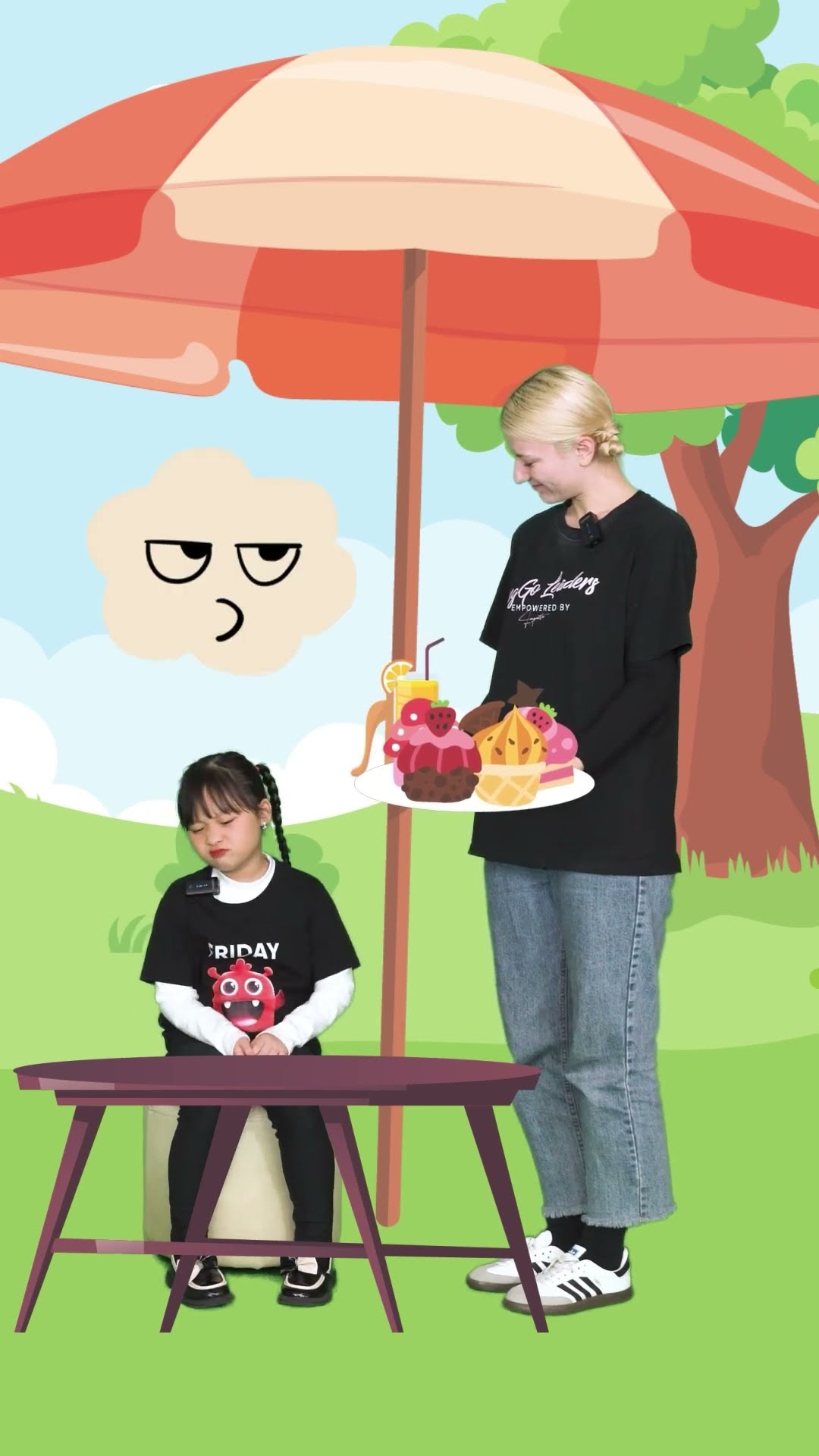Bé học tiếng anh qua hoạt hình hãy nói ra những điều mình muốn  #binggoleaders #tienganhtreem #funny