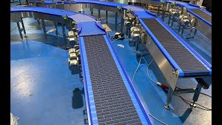 Conveyor System with Modular Belting Handling Buckets at C Trak UK by C-Trak Conveyors 393 views 5 months ago 2 minutes, 43 seconds