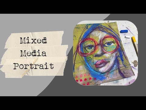 Mixed Media Portriait