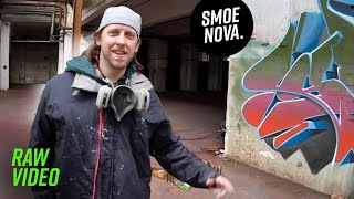 Graffiti TUTORIAL at Lost Place | Full Process with helpful VOICE OVER