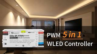 GLEDOPTO New Elite PWM 5 in 1 WLED Controller with Mic & Ethernet