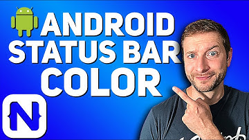 Two Methods to Change Android Status Bar Color | NativeScript Tutorial