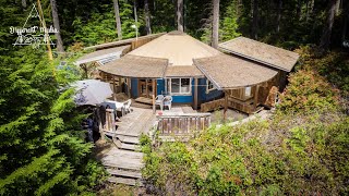 Living in a yurt in the forest | off grid scooter + unique sound proof room