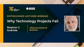 Why Technology Projects Fail