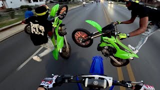 TRYING TO BREAK HIS 2022 KX112! * INSANE POV *