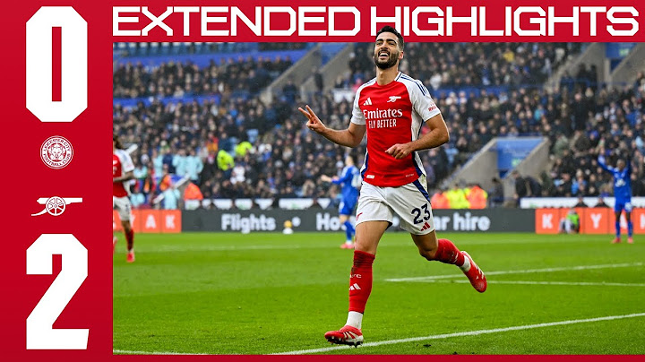 LEAVING IT LATE IN THE EAST MIDLANDS! | EXTENDED HIGHLIGHTS | Leicester City vs Arsenal (0-2) | EPL
