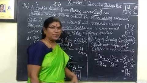 11-BM [162] Ex-8.2-15  Descriptive statistics Gomathi maths